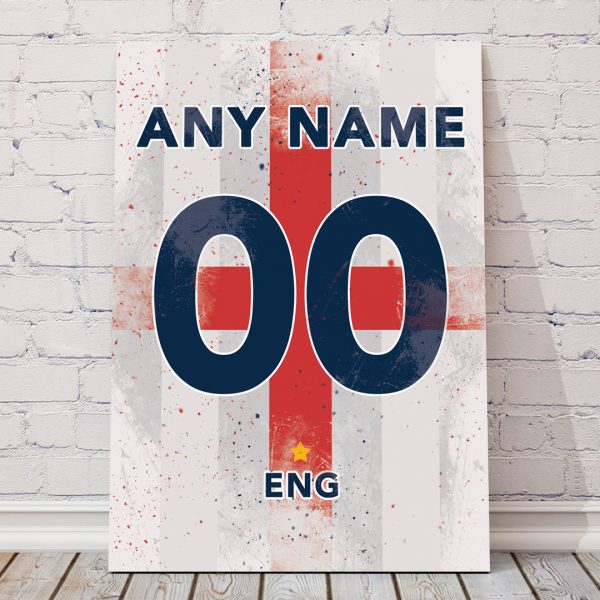 England classic football shirt poster