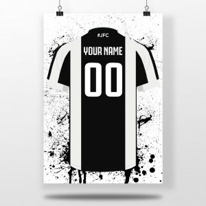 Juventus Football Posters – Football Posters – Personalised Football Poster
