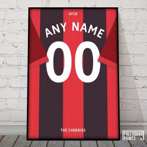 Personalised Bournemouth Poster