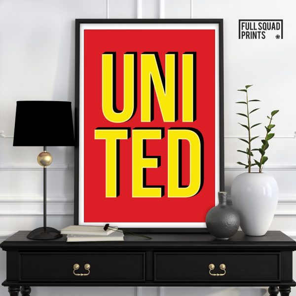 Man United Poster